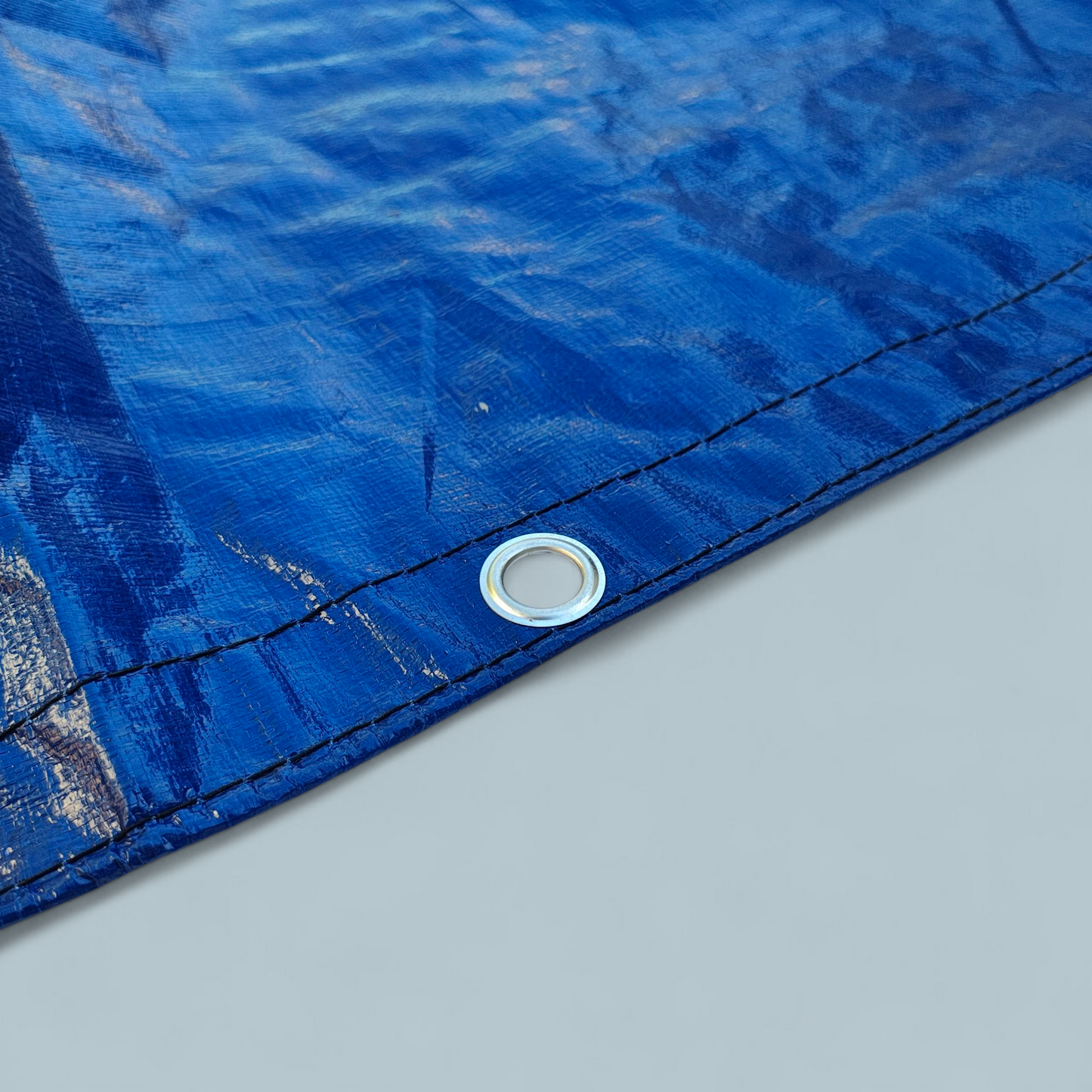 Carpa Poli / Tarpaulin Azul-Gris 200 gr - 6x4 mts